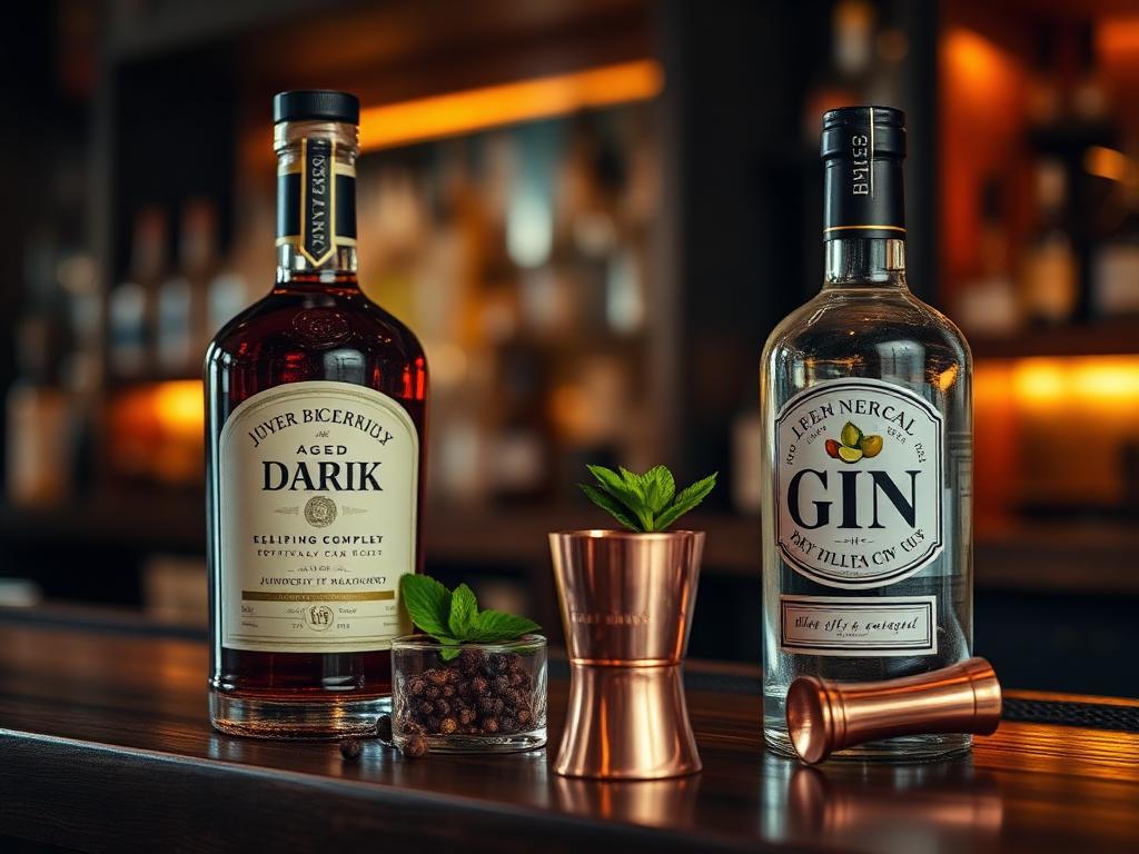 Rum, Gin & Tequila